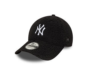 Kšiltovka New Era - MLB Winter Borg Teddy Fleece 9FORTY - NY Yankees - Black / White