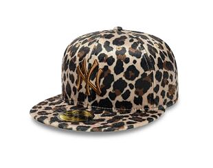 Kšiltovka New Era - Animal Pack 59FIFTY MLB Leopard Print - NY Yankees