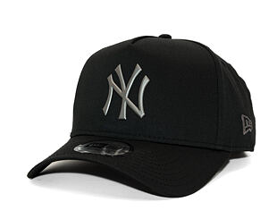 Kšiltovka New Era - MLB Metallic 9FORTY A-Frame - NY Yankees - Black