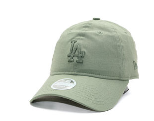 Dámská Kšiltovka New Era - MLB Midi Linen 9TWENTY - LA Dodgers - Pastel Green