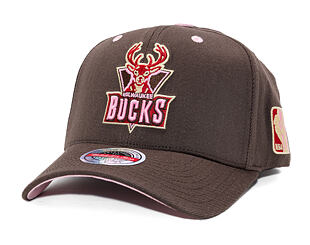 Kšiltovka Mitchell & Ness - NBA - Brown Sugar Bacon - Milwaukee Bucks - Brown