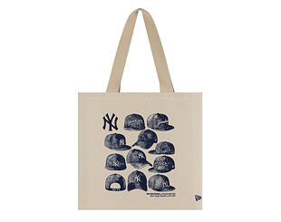 Taška New Era - MLB Graphic Heavy Tote Bag - NY Yankees - Ivory