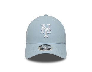 Kšiltovka New Era - MLB Linen 9FORTY M-CROWN - NY Mets - Sky Blue