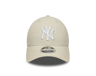 Kšiltovka New Era - MLB Linen 9FORTY M-CROWN - NY Yankees - Stone