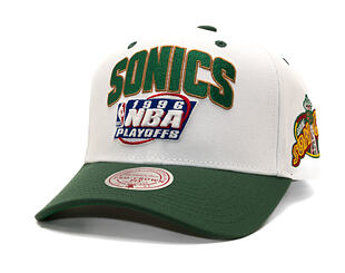 Kšiltovka Mitchell & Ness - Post Season Hwc - NBA - Seattle Supersonics - White