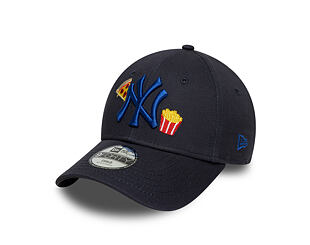 Dětská Kšiltovka New Era - MLB Food Icon 9FORTY - NY Yankees - Navy / Blue