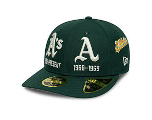 Kšiltovka New Era - MLB IMAGE DROP All-Over 59FIFTY Low Profile - Oakland Athletics - Green