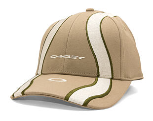 Kšiltovka Oakley - Oakley Wave Cap - Pebble/Mist