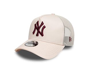Dětská Kšiltovka New Era - MLB League Essential 9FORTY A-Frame Trucker - NY Yankees - Blush Pink