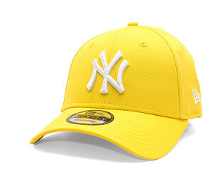 Kšiltovka New Era - MLB Essential 9FORTY - NY Yankees - Yellow / White