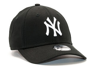 Dětská Kšiltovka New Era League Basic New York Yankees Black Youth 9FORTY Strapback