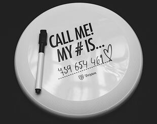 Frisbee BRIXTON Call Me Frisbee White