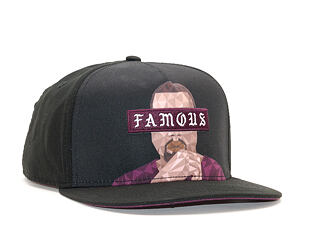 Kšiltovka Cayler & Sons WL Drop Out Cap Black/Bordeaux Snapback
