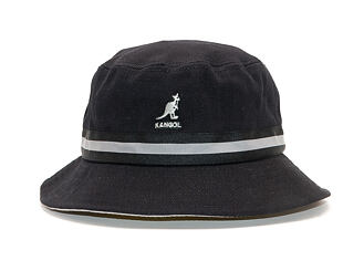 Klobouk Kangol Stripe Lahinch Black