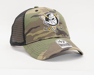 Kšiltovka 47 Brand Anaheim Ducks Branson MVP Trucker Camo