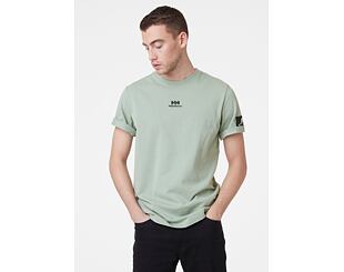 Triko Helly Hansen YU Twin Logo T-Shirt 484 Eucalyptus