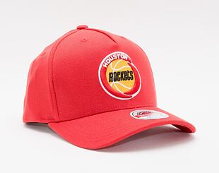 Kšiltovka Mitchell & Ness Houston Rockets Solid Redline Dropback Red