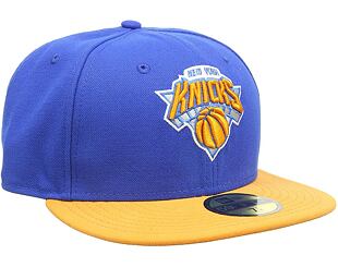 Kšiltovka New Era 59FIFTY NBA Basic New York Knicks Blue / Orange