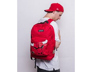 Batoh Mitchell & Ness Chicago Bulls Backpack Red