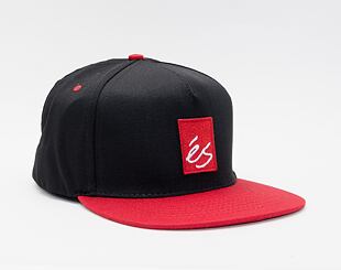 Kšiltovka ÉS Main Block Snapback Black/Red