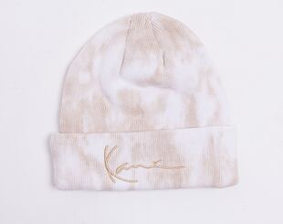 Kulich Karl Kani KK Signature Tiedye Beanie Sand/ White