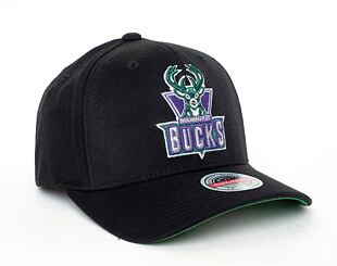 Kšiltovka Mitchell & Ness Milwaukee Bucks 50th Anniversary Patch 110 Snapback Black