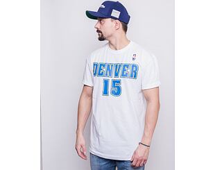 Triko Mitchell & Ness Denver Nuggets Carmelo Anthony Name & Number Tee White