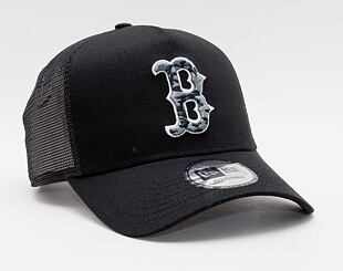 Kšiltovka New Era 9FORTY Trucker Infill Boston Red Sox Snapback Black