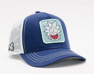 Kšiltovka Capslab Rick and Morty - Rick Trucker Blue