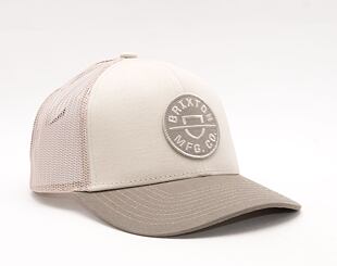 Kšiltovka Brixton Crest X Mp Mesh Cap Twig/Vanilla