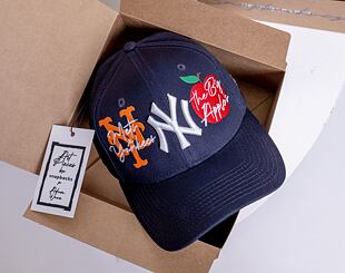 New Era × Adam Wave 9FIFTY Stretch-Snap New York Yankees × NY Mets "Art Pieces