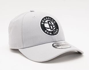 Kšiltovka New Era 9FORTY NBA Grayscale Brooklyn Nets Strapback Gray