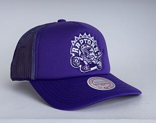 Kšiltovka Mitchell & Ness Toronto Raptors Pastel Trucker Snapback HWC Purple
