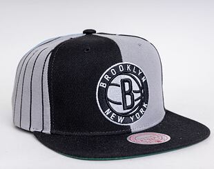 Kšiltovka Mitchell & Ness What The Pinstripe Brooklyn Nets Black