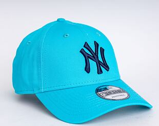 Kšiltovka New Era 9FORTY MLB League Essential New York Yankees Strapback Bright Blue/Navy