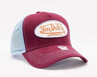 Kšiltovka Von Dutch Boston Trucker Cotton Twill Purple/Lt.Blue