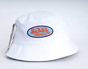 Klobouk Von Dutch Phoenix Bucket Cotton Twill White