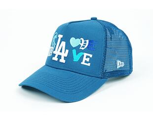 New Era 9FORTY Trucker Mesh LA Dodgers × Under Native "Love Wave"