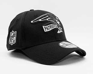 Kšiltovka New Era 39THIRTY NFL22 Sideline New England Patriots Black / White