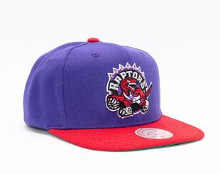 Kšiltovka Mitchell & Ness PATCH OVERLOAD SNAPBACK HWC TORONTO RAPTORS Purple / Red