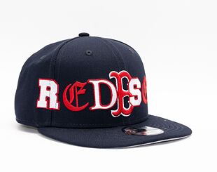 Kšiltovka New Era 9FIFTY MLB Team Typography Boston Red Sox Navy