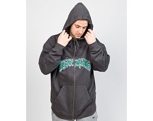 Mikina Wasted Paris Hoodie Zip Chill Kingdom - Smoked Black
