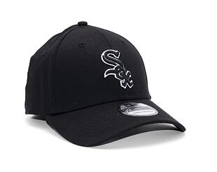 Kšiltovka New Era 39THIRTY MLB Team Outline Chicago White Sox Black