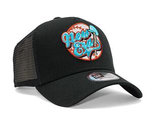 Kšiltovka New Era 9FORTY A-Frame Trucker Heritage Black