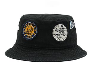 Klobouk New Era Heritage All Over Patch Bucket Black