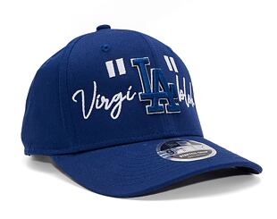 New Era × Adam Wave 9FIFTY Stretch-Snap MLB Outline LA Dodgers - Virgil Royal Blue "Art Pieces"
