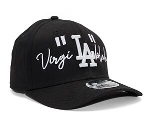 New Era × Adam Wave 9FIFTY Stretch-Snap Los Angeles Dodgers Black/White Virgil "Art Pieces"