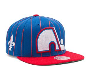 Kšiltovka Mitchell & Ness NHL TEAM PIN SNAPBACK NORDIQUES Blue