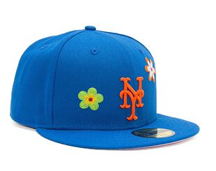 Kšiltovka New Era 59FIFTY MLB Floral New York Mets Blue
