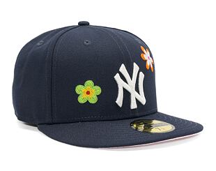 Kšiltovka New Era 59FIFTY MLB Floral New York Yankees Navy